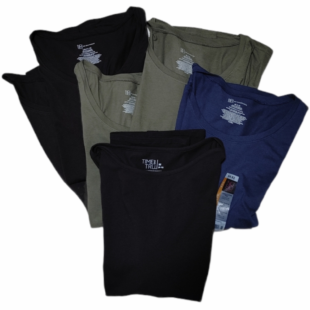 Lot of 6 No Boundaries Long Sleeve Lightweight Tee - Picture 1 of 6